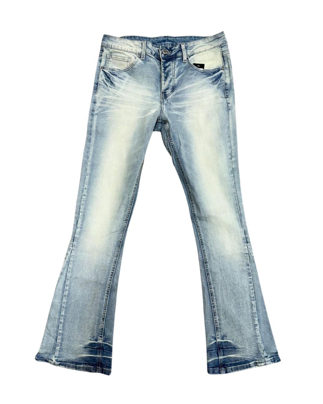 Men's Stacked Pants SD-11 – Light Blue