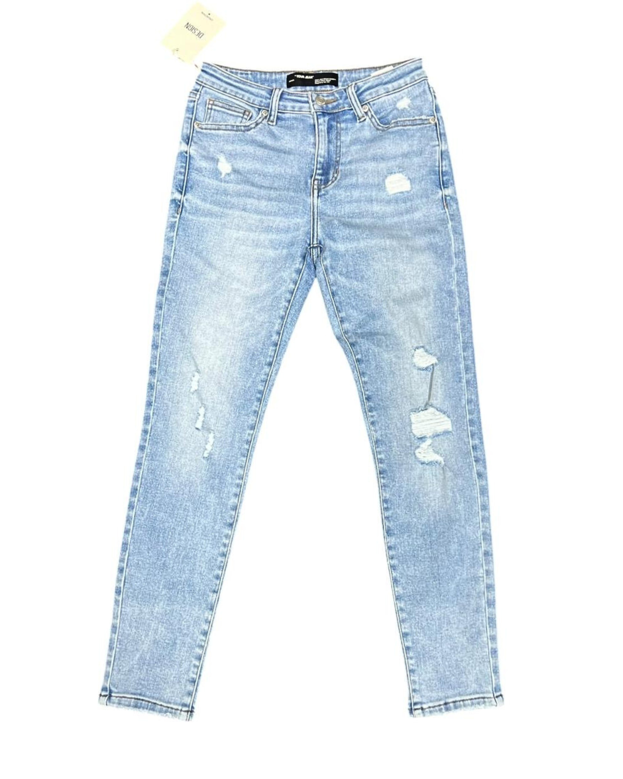 Skinny Sky Blue Jeans