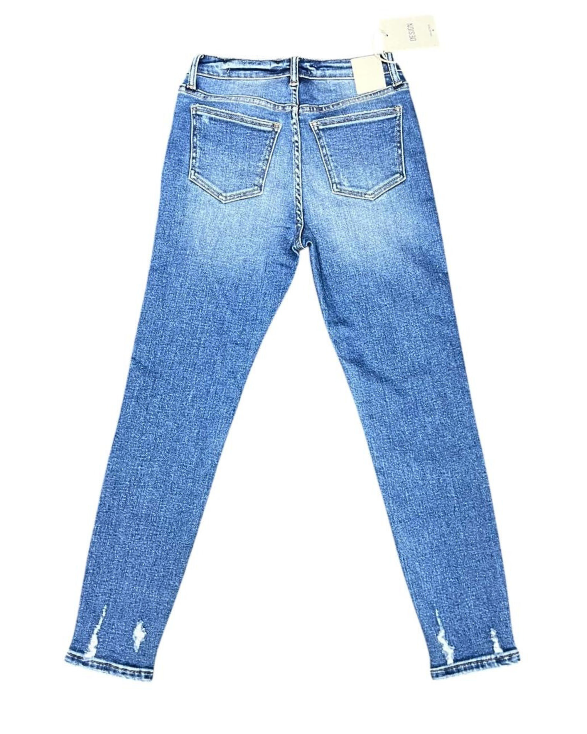 Skinny Azure Blue Jeans