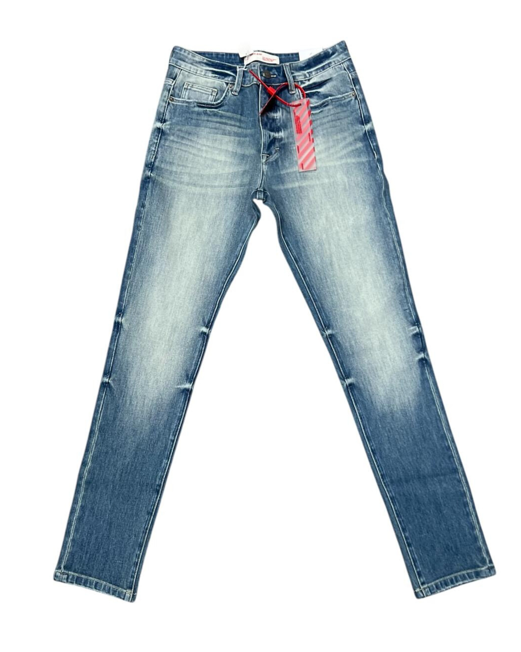 Skinny Custom Stretch Blue Wash