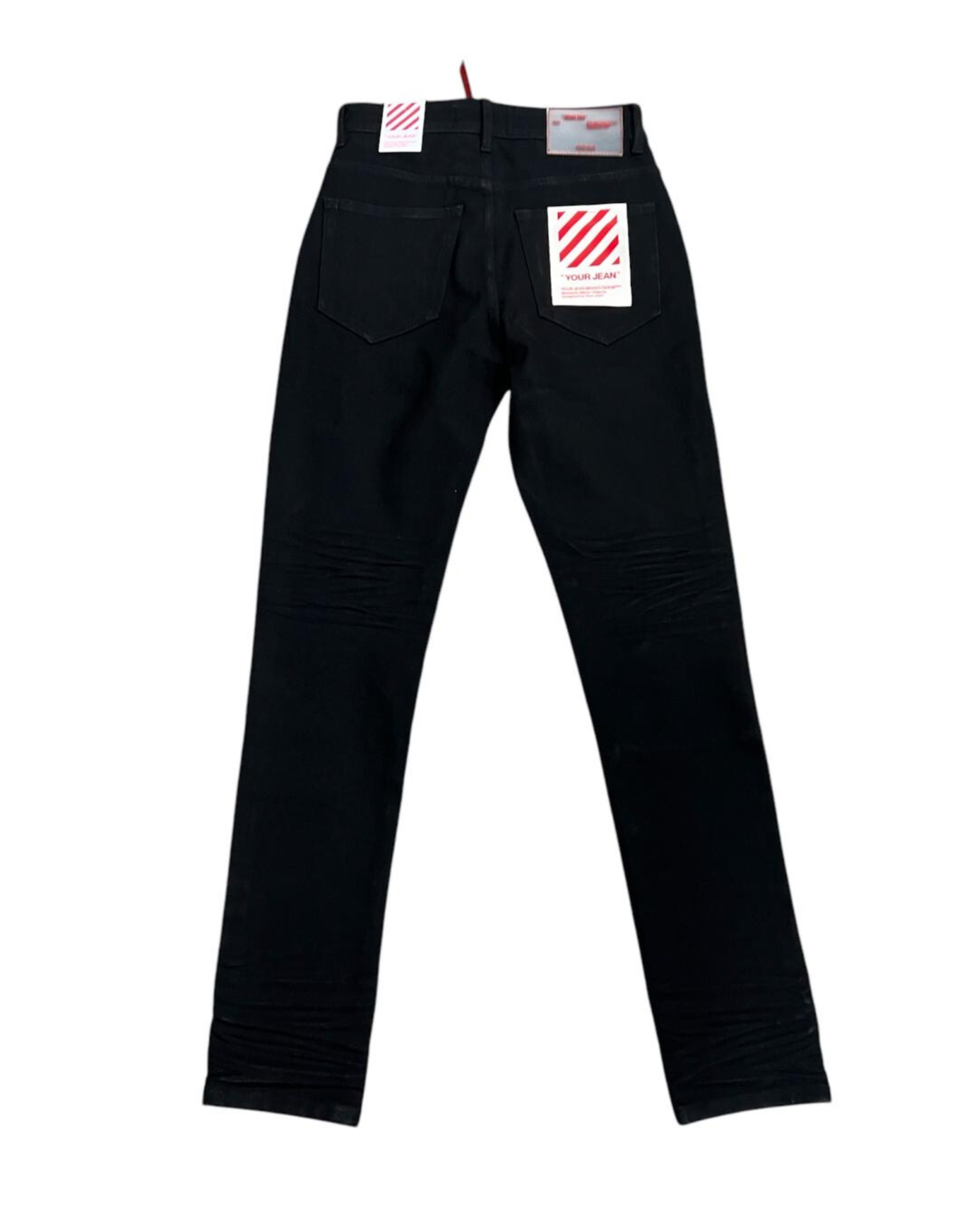 Skinny Custom Jet Black Jeans