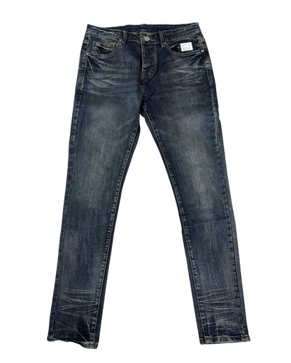 Men's Skinny Pants SD-02 – Dark Blue — front view