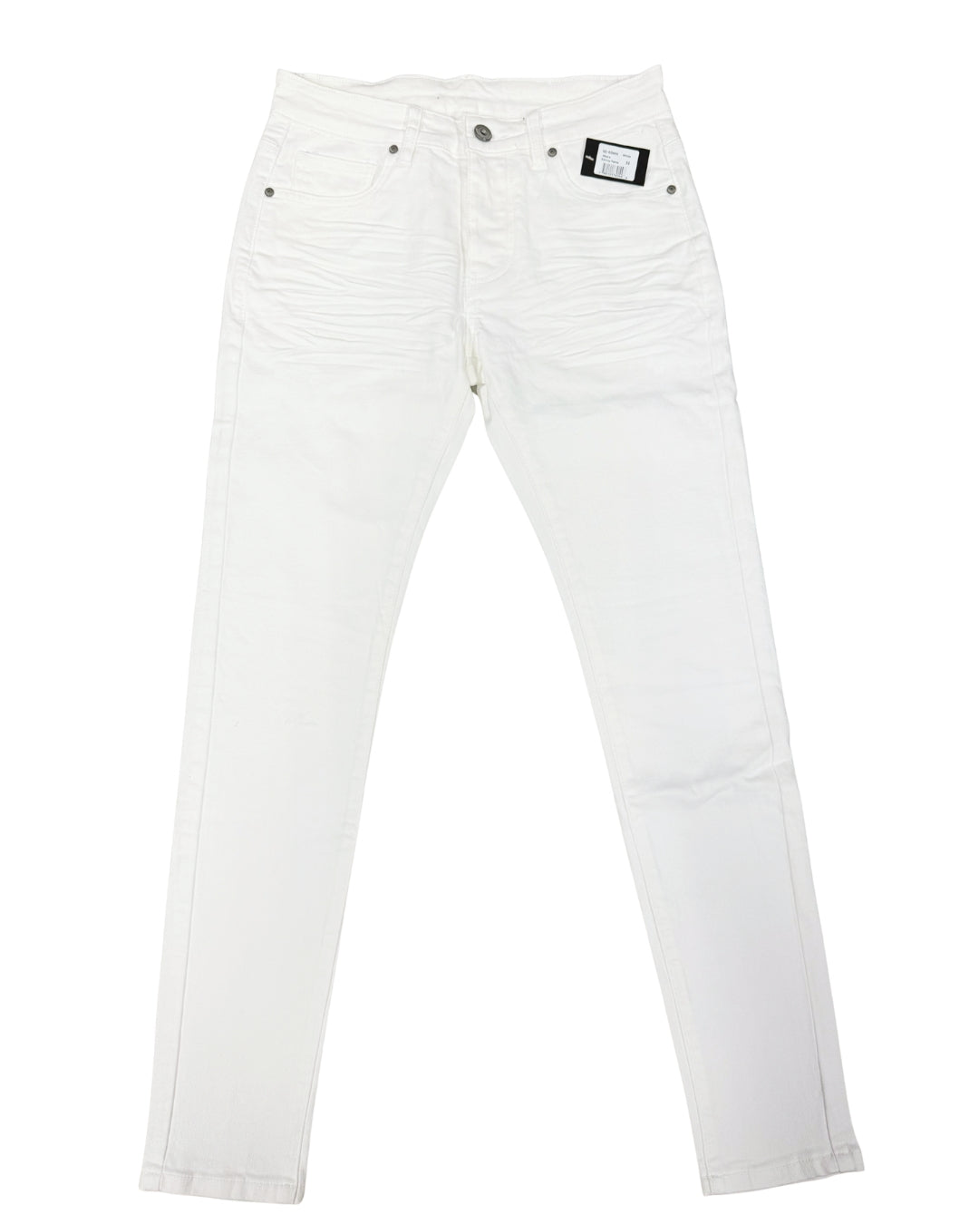 Men's Skinny Pants SD-02 – White — front view