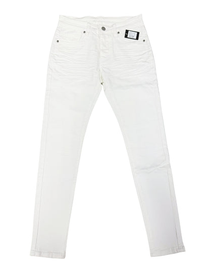 Men's Skinny Pants SD-02 – White — front view