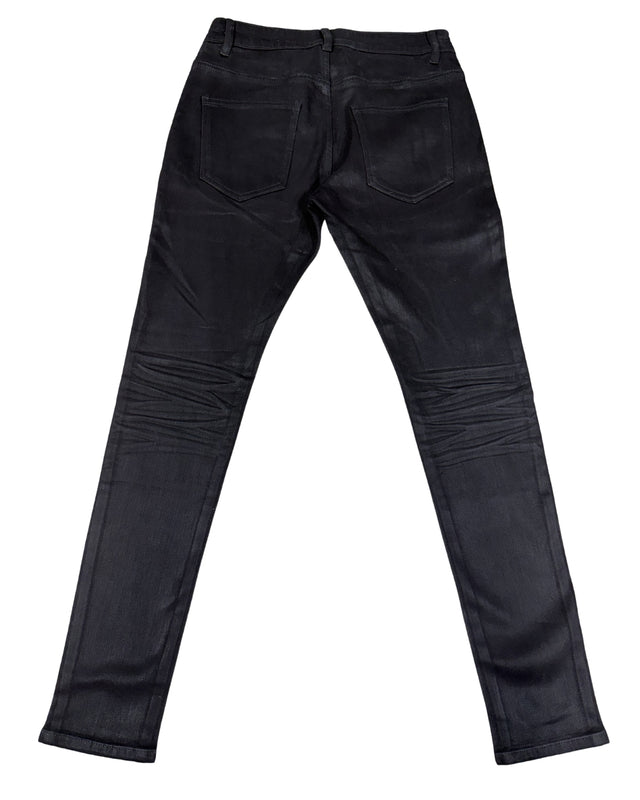 Men's Skinny Pants SD-04 – Waxed Black