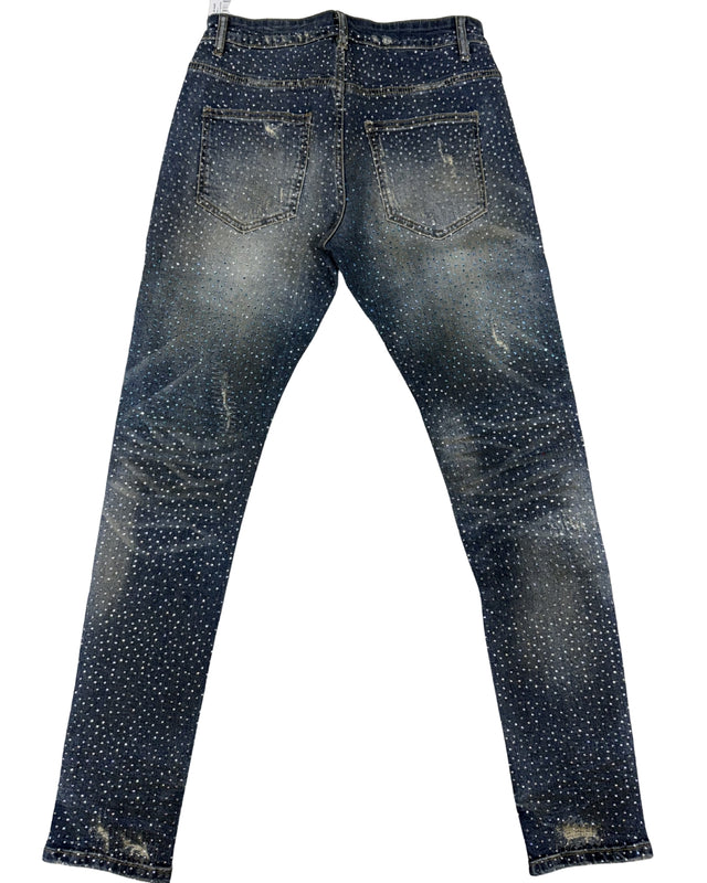 Men's Skinny Pants SD-04 – Blue