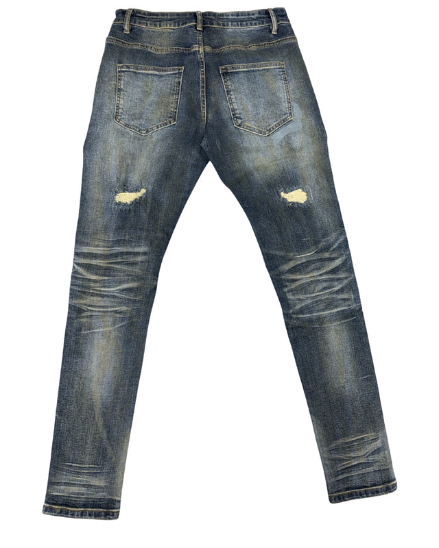 Men's Skinny Pants SD-06 – Blue Wash