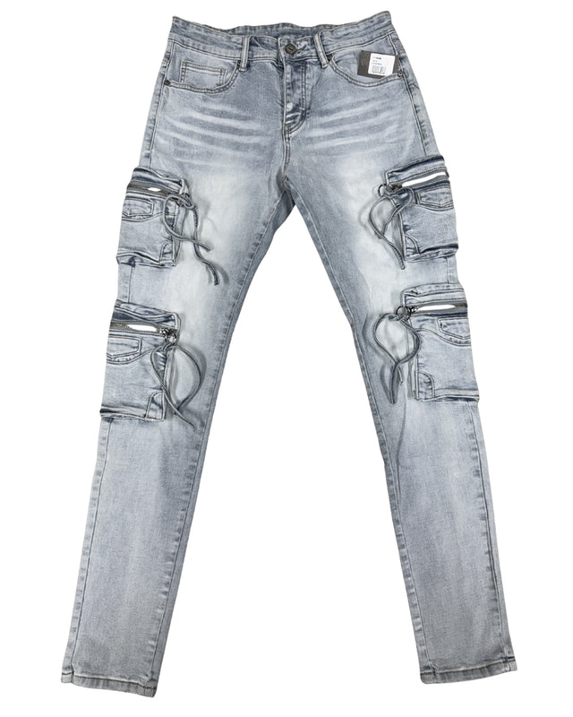 Men's Skinny Pants SD-09 – Blue