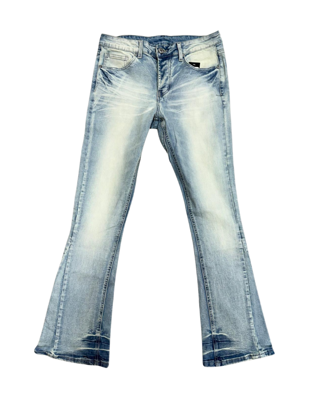 Men's Stacked Pants SD-11 – Light Blue