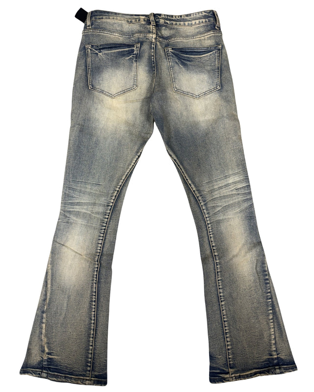 Men's Stacked Pants SD-11 – Vintage Blue