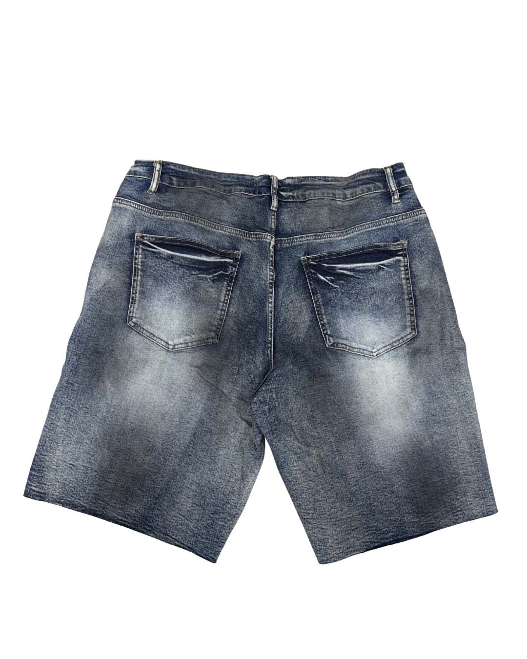 Men's Shorts SD-18 – Dirty Vintage Blue — back view