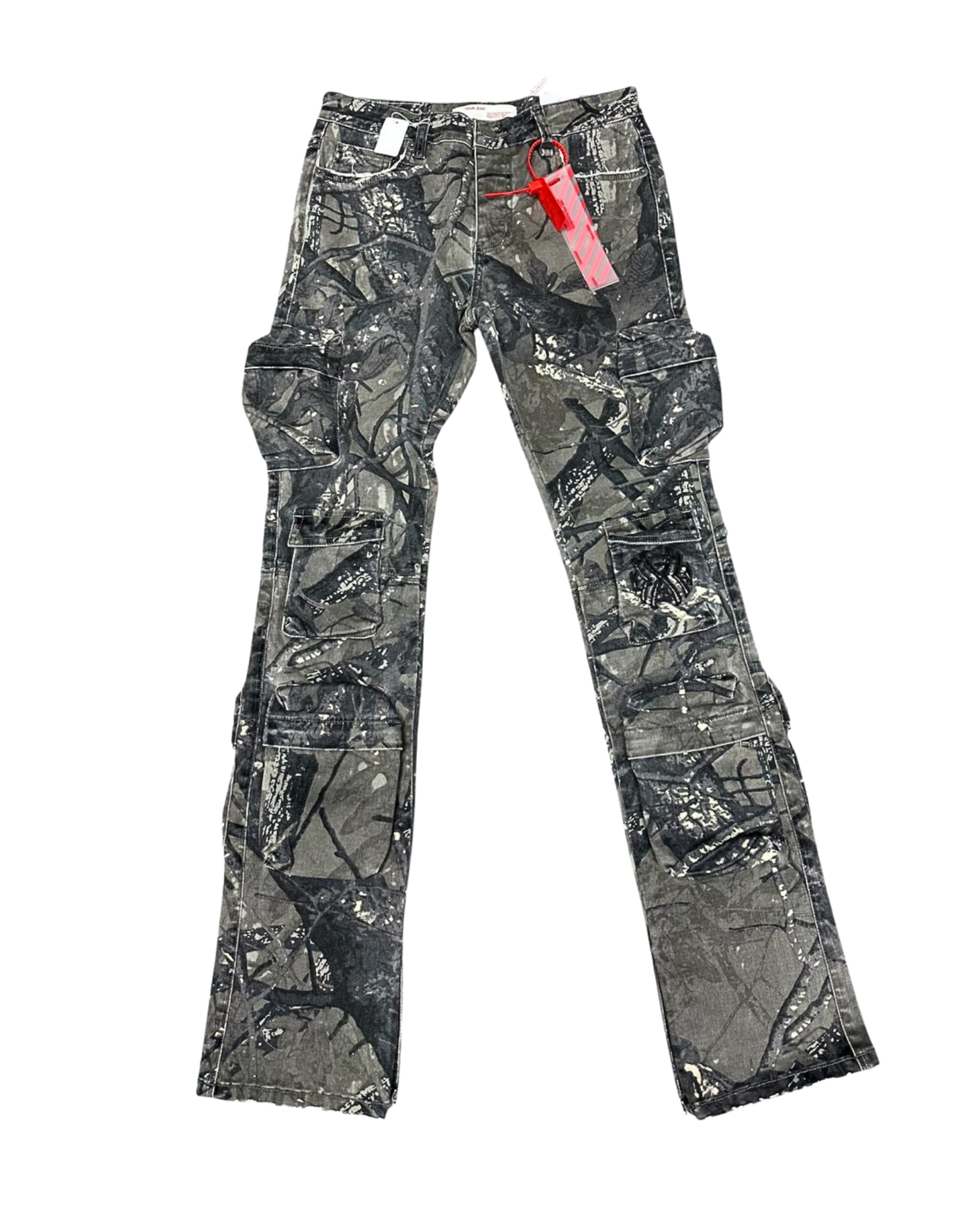 Camouflage Stacked Jeans